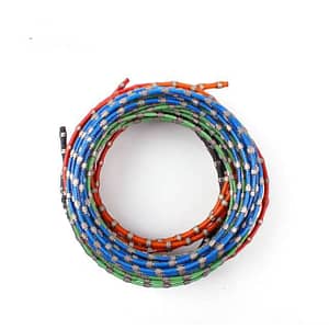 Plastic Coating Wire Saw For Stone Squaring