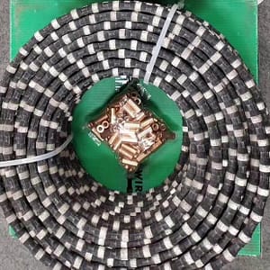 Rubber Coating Wire Saw For Granite Cutting-1