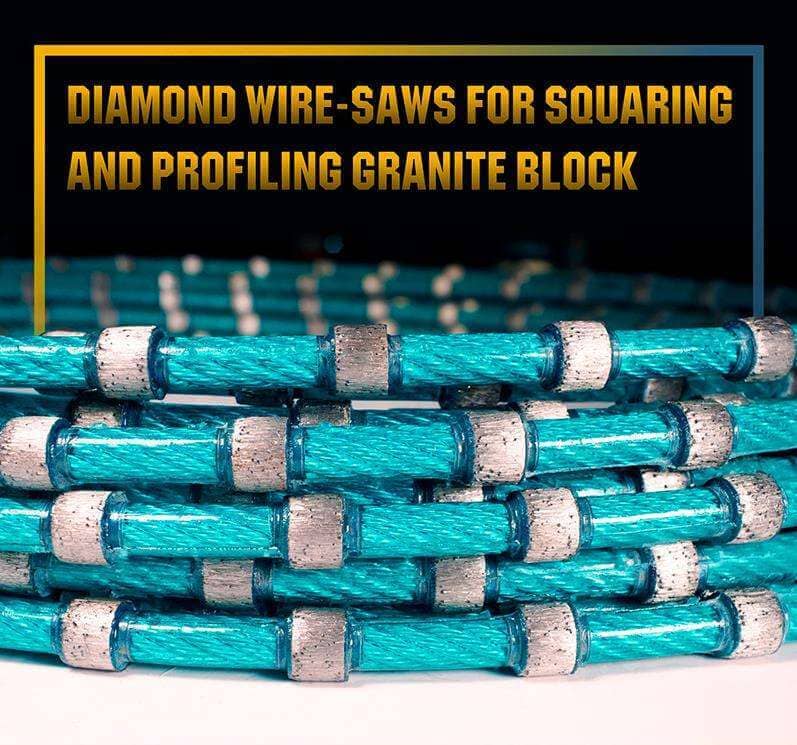 Diamond Rope Saw For Block Profiling-1